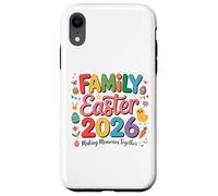 Custodia per iPhone XR Family Easter 2026 Making Memories Together Easter Day