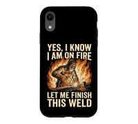 Custodia per iPhone XR Fammi finire questa saldatura Funny Welder