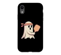 Custodia per iPhone XR Fantasma che gioca a pickleball con grafica a bandana
