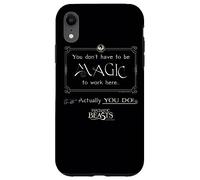 Custodia per iPhone XR Fantastic Beasts and Where to Find Them Magic To Work Here