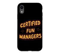 Custodia per iPhone XR Fantastici manager certificati del divertimento cercano ragazzi e ragazze