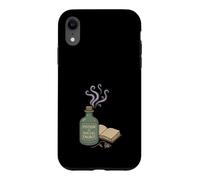 Custodia per iPhone XR Fantasy Reader Cozy Bookworm Taverncore Cottagecore