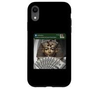 Custodia per iPhone XR Faraone King Tut C'è movimento alla tua porta d'ingresso Egpyt