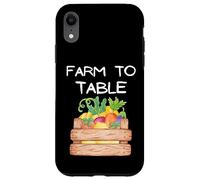 Custodia per iPhone XR Farm To Table Salvataggio Piccole Imprese E Il Nostro Pian