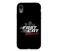 Custodia per iPhone XR Fast Cat Dog scatena la velocità sport