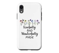 Custodia per iPhone XR Fearfully & Wonderfully Made Sign Bible Verse Psalm 139:14