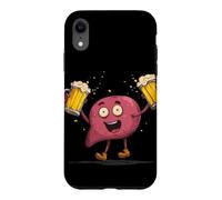 Custodia per iPhone XR Felice Giornata del fegato con Costume