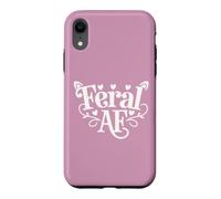 Custodia per iPhone XR Feral AF Feral Summer Sarcastic
