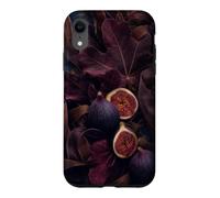 Custodia per iPhone XR Fichi di velluto e foglie d'ombra
