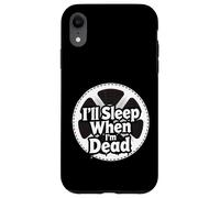 Custodia per iPhone XR Filmmaker Editor Horror Movie I'll Sleep When I'm Dead