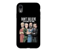 Custodia per iPhone XR Filosofia divertente non credere a tutto filosofo
