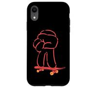 Custodia per iPhone XR Fingerboard Designs - Salto per tastiera