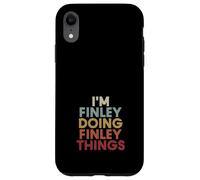 Custodia per iPhone XR Finley Name Finley Personalized Name First Given