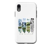 Custodia per iPhone XR Fiordi, pecore e cultura maori - Vacanze Nuova Zelanda