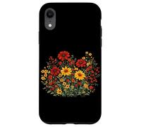 Custodia per iPhone XR Fiori di campo autunnali giardino floreale rustico botanico fiorito