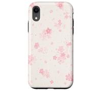 Custodia per iPhone XR Fiori di ciliegio Sakura Floral Pattern Fiori Rosa