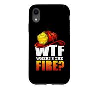 Custodia per iPhone XR Firefighter WTF Where's The Fire Firefighters Lovers