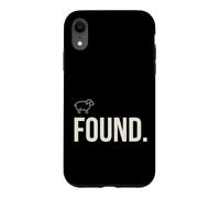Custodia per iPhone XR Found Minimalist Sheep Christian Psalm 23 Lamb Christian