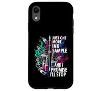 Custodia per iPhone XR Fountain Pen Just One More Ink Sample Calligraphy