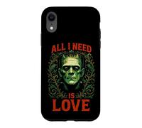Custodia per iPhone XR Frankenstein Ho bisogno di amore | Grunge Horror Halloween