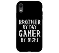 Custodia per iPhone XR Fratello Di Giorno Gamer Di Notte Miglior Videogioco Sibling Bro