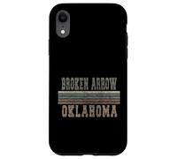 Custodia per iPhone XR Freccia spezzata retrò Oklahoma