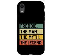 Custodia per iPhone XR Freddie L'uomo Il mito La leggenda Divertente Citazione Personalizzata