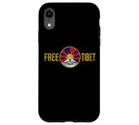 Custodia per iPhone XR Free Tibet Tibetan Flag Emblem Restore The Dalai Lama
