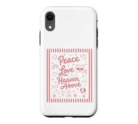 Custodia per iPhone XR Fresco Orso Pace Segno Christian Doodle