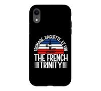Custodia per iPhone XR Fromage Baguette Et Vin la Trinità Francese Francese