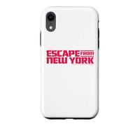 Custodia per iPhone XR Fuga da New York Retro 80s Movie Logo