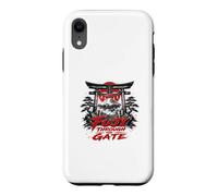 Custodia per iPhone XR Fuji Attraverso Il Cancello Giappone Torii Scena Paesaggio