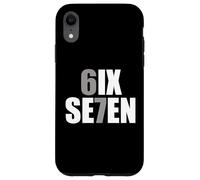 Custodia per iPhone XR Fun Six Seven 6 7 Meme Design 6 7