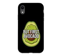 Custodia per iPhone XR Funny Avocado Lover But First Avocado