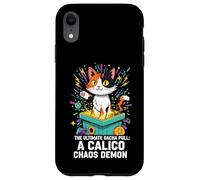 Custodia per iPhone XR Funny Gacha Gamer Calico Cat Ultimate Pull Chaos Demon