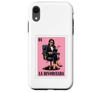 Custodia per iPhone XR Funny Mexican Design for Single Women - La Divorciada