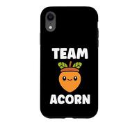 Custodia per iPhone XR Funny Oak Acorn Small Nut Minimalist Cute simple team Acorn