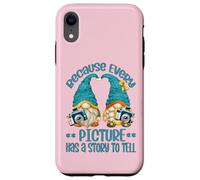 Custodia per iPhone XR Funny Photography Gnomies For Photographers Womens Gnome