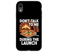 Custodia per iPhone XR Funny Pizza Making Launch Wood-Fired Oven Pizzaiolo