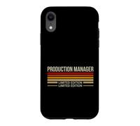 Custodia per iPhone XR Funny Production Manager Edizione Limitata Detto
