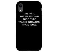 Custodia per iPhone XR Funny Pun Language Joke Grammar Geek, Linguist Humor