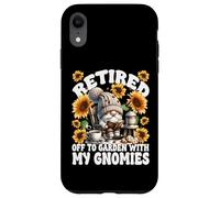 Custodia per iPhone XR Funny Saying And Retirement Gnome Grandpa For Retired Dad