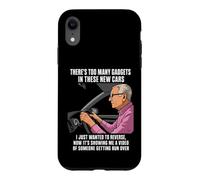 Custodia per iPhone XR Funny Senior Citizen Driving Joke