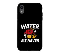 Custodia per iPhone XR Funny Succulent Plant Killer Water Me Never Gardening