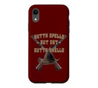 Custodia per iPhone XR Fuori incantesimi ma non fuori proiettili Rifle Wizard Witch Magic