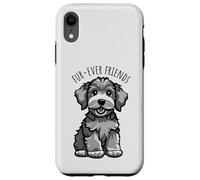 Custodia per iPhone XR Fur-Ever Friends - Cartone animato con cucciolo di