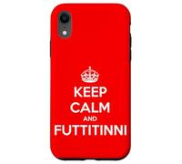 Custodia per iPhone XR FUTTITINNI | TENERE LA CALMA