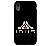 Custodia per iPhone XR Futuristic IDUS Sci-Fi AI Symbol Pragmata System Game Design