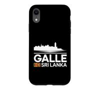 Custodia per iPhone XR Galle Sri Lanka Skyline Badge souvenir da viaggio