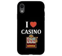 Custodia per iPhone XR Gambling Win jackpot luck gambler i love casino
